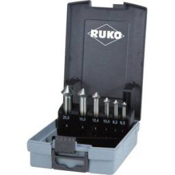 RUKO ULTIMATECUT 102790RO Jeu de fraises coniques 6 pièces 6.3 mm, 8.3 mm, 10.4 mm, 12.4 mm, 16.5 mm, 20.5 mm HSS 1 pc(s)