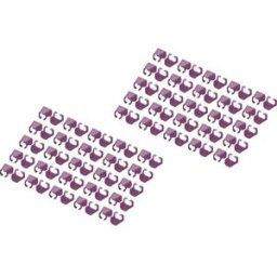 Digitus A-CC-MG Clips couleur pour câbles patch magenta 100 pc(s)