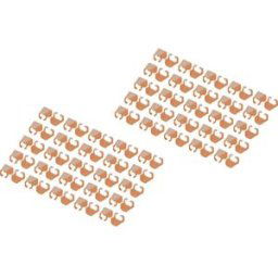 Digitus A-CC-O Clips couleur pour câbles patch orange 100 pc(s)