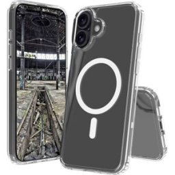 JT Berlin BackCase Pankow Clear Coque arrière Apple iPhone 16 Plus transparent compatible avec MagSafe 11091