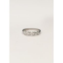 Bague avec fleurs et pierres My Jewellery Argenté/Doré 18 femme