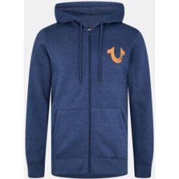 True Religion Zip Up Hs Hdy Robe bleue M Male
