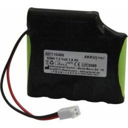 Akku Med Batterie pour dispositifs médicaux remplace la batterie dorigine AB4-batt Cefar 7.2 V 1800 mAh
