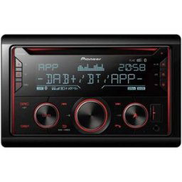 Pioneer FH-S820DAB Autoradio 2 DIN tuner DAB+, kit mains libres bluetooth, AppRadio