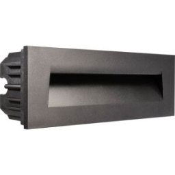 Deko Light 930478 Abdeckung Schwarz Rundung für Light Base III Outdoor Couvercle de protection aluminium (L x l x H) 250 x 90 x 24 mm 1 pc(s)