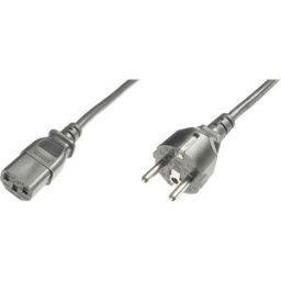 Cordon électrique Digitus alimentation 1.80 m noir
