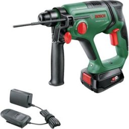 Bosch Home and Garden Universal Hammer -Marteau perforateur sans fil 18 V 2.5 Ah Li-Ion + batterie, + chargeur, + mallette