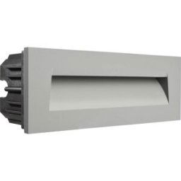 Deko Light 930477 Abdeckung Grau Rundung für Light Base III Outdoor Couvercle de protection aluminium (L x l x H) 250 x 90 x 24 mm 1 pc(s)
