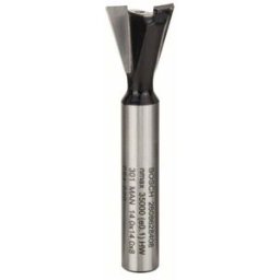 Fraise à queue daronde, 8 mm, D1 14,3 mm, L 12,7 mm, G 48 mm, 14° Bosch 2608628408