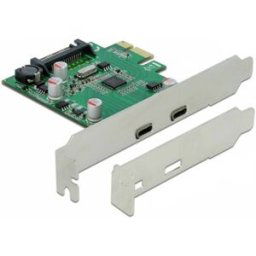 Delock DELOCK PCI Expr x1 Karte - 2x ext SuperS Carte PCI-Express USB 3.1 (Gen 1) PCIe
