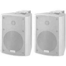 MONACOR MKA-50SET/WS Set de haut-parleurs 2 voies à montage en saillie 10 W 1 paire(s)