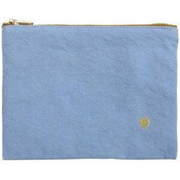 Maison Vivaraise Pochette Iona Bluetiful L 19 x 28 x 1 bleu 19 x 33 cm female