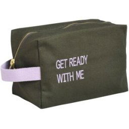 Maison Vivaraise Trousse cube Ready Kale 14 x 22 x 11 violet 18 x 10 x 14 female