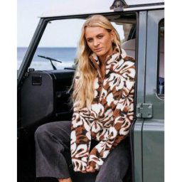 Rip Curl Sweat Polaire 1/4 Zippé Cala Nights Natural L female