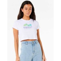 Rip Curl T-shirt Es Vedra Baby Optical White L female