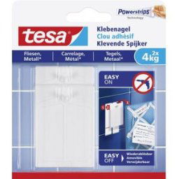 Clou adhésif tesa® tesa 77766-00000-00 blanc 2 pc(s)
