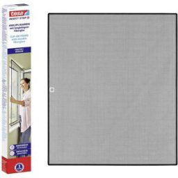 tesa INSECT STOP CLIP-ON 55360-00001-00 Moustiquaire pour fenêtre (l x H) 1.2 m x 1.4 m anthracite 1 pc(s)