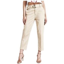 Collants Guess Pantalon Femme Chino Hope W91B42 Beige (rft) Beige
