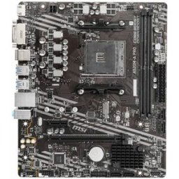 MSI A520M-A PRO Carte mère Socket (PC) AMD AM4 Facteur de forme (détails) Micro-ATX Chipset de la carte mère AMD® A520
