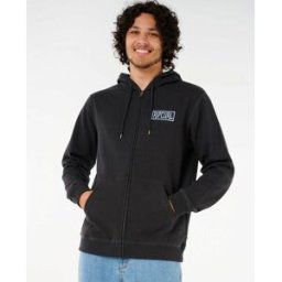 Rip Curl Sweat zippé Made For Washed Black L male