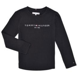 T-shirt enfant Tommy Hilfiger ESSENTIAL TEE L/S Marine 8 ans,10 ans,12 ans filles
