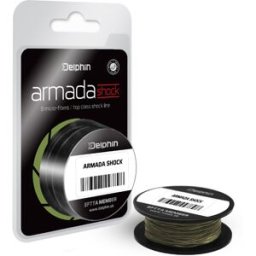Delphin ARMADA Shock vert 0,30mm 68lbs 20m Gray, Beige, Silver 0,30mm 68lbs 20m
