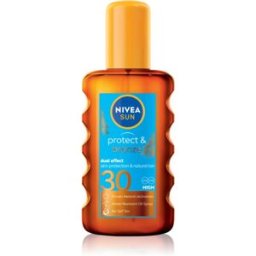 NIVEA SUN Protect & Bronze huile sèche solaire SPF 30 200 ml