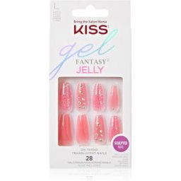 Kiss Gel Fantasy Jelly Faux ongles 28 pcs