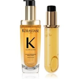 Kérastase Elixir Ultime Huile Originale conditionnement avantageux pour des cheveux brillants et doux 2x75 ml