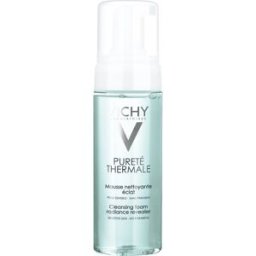 Vichy Pureté Thermale mousse nettoyante pour une peau lumineuse 150 ml