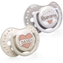 LOVI I Love tétine 6-18m 2 pcs