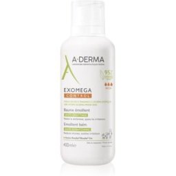 A-Derma Exomega Control Emollient Balm baume pour peaux sensibles et sèches 400 ml