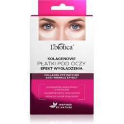 L’biotica Masks masque au collagène contour des yeux effet anti-rides 6 pcs