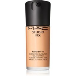MAC Cosmetics Studio Fix Fluid SPF 15 24HR Matte Foundation + Oil Control fond de teint matifiant SPF 15 teinte NC18 30 ml