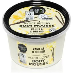 Organic Shop Vanilla & Orchid mousse corps à la vanille 250 ml