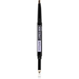 MAYBELLINE NEW YORK Express Brow Satin Duo crayon et poudre sourcils duo teinte 02 - Medium Brown