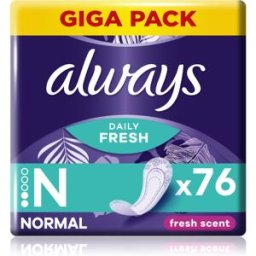 Always Daily Fresh Normal protège-slips avec parfum 76 pcs