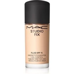 MAC Cosmetics Mini Studio Fix Fluid SPF 15 24HR Matte Foundation + Oil Control fond de teint matifiant SPF 15 teinte NC16 15 ml
