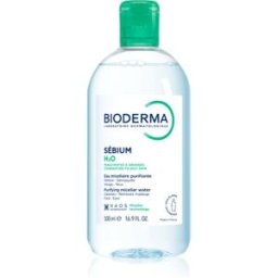 Bioderma Sébium H2O eau micellaire pour peaux grasses et mixtes 500 ml