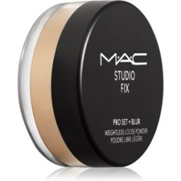 MAC Cosmetics Studio Fix Pro Set + Blur Weightless Loose Powder poudre fixatrice matifiante teinte Medium 6,5 g