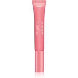 Clarins Lip Perfector Shimmer brillant à lèvres pour un effet naturel teinte 01 Rose Shimmer 12 ml