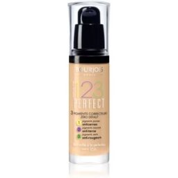 Bourjois 123 Perfect fond de teint liquide pour un look parfait teinte 51 Vanille Clair SPF 10 30 ml