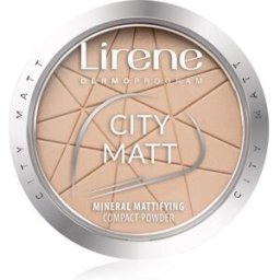 Lirene City Matt poudre matifiante teinte 03 Beige 9 g