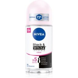 Nivea Invisible Black & White Clear bille anti-transpirant pour femme 50 ml