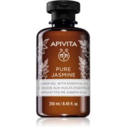 Apivita Pure Jasmine Shower Gel gel douche hydratant aux huiles essentielles 250 ml