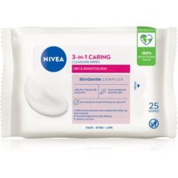 NIVEA Face Cleansing lingettes nettoyantes douces au lait d’amande 25 pcs