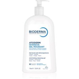 Bioderma Atoderm Intensive Gel Moussant gel moussant nourrissant pour peaux très sèches et atopiques 1000 ml