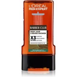 L’Oréal Paris Men Expert Barber Club gel de douche pour homme pour cheveux, barbe et corps 300 ml
