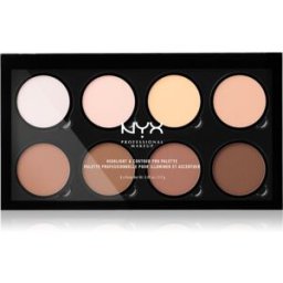 NYX Professional Makeup Highlight & Contour PRO palette contouring 8x2,7 g