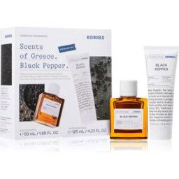 Korres Black Pepper coffret cadeau pour homme